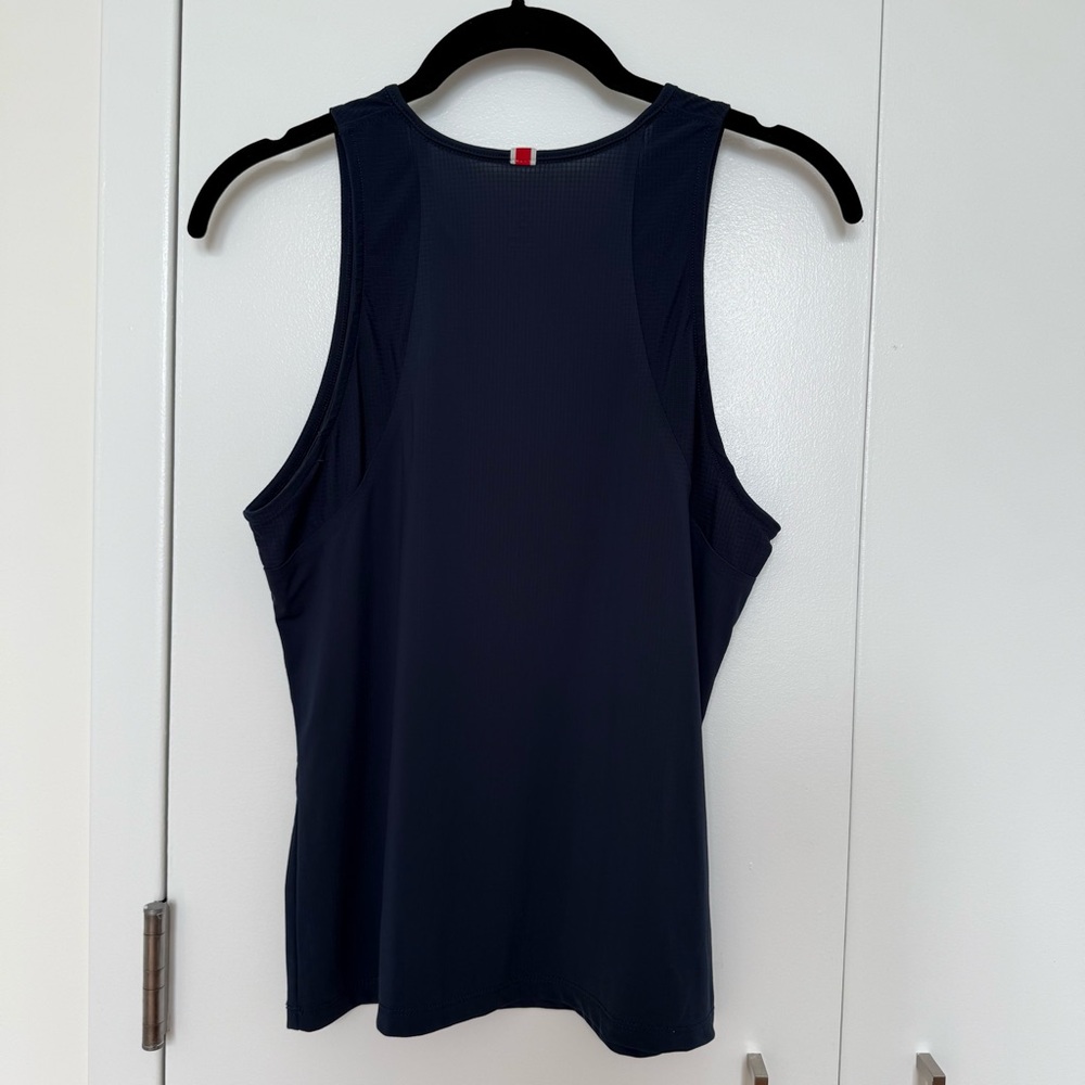 New - Tracksmith Strata Tank in Navy, Size S - Picture 2 of 7